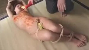 asian bondage japanese hot wax