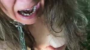 Slave F trained on belt and piss